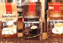 Кофе в зернах. Продукция Melitta
